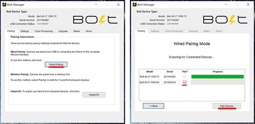 BOLT Manager ユーザーガイド (PC版) 製品のファームウェアダウンロード 株式会社キャムキャスト7